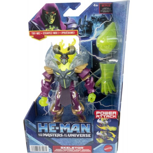 Mattel He -Man Animation - Deluxe Skeletor Figure HDY35 / HDY38 194735035175