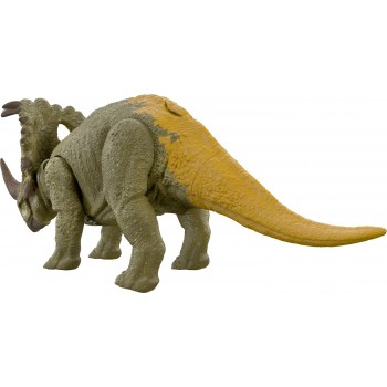 Mattel Jurassic World Νεοι Δεινοσαυροι Με Κινουμενα Μελη, Λειτουργια Επιθεσης & Ηχους Roar Strikers Sinoceratops  HDX17 / HDX43 