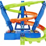 Mattel Hot Wheels Crash Spiral Speed Crash HGV67 194735058310