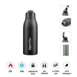 AlpinTec thermos 600Ml Fellow (Black) TH-600BL 4891321282024