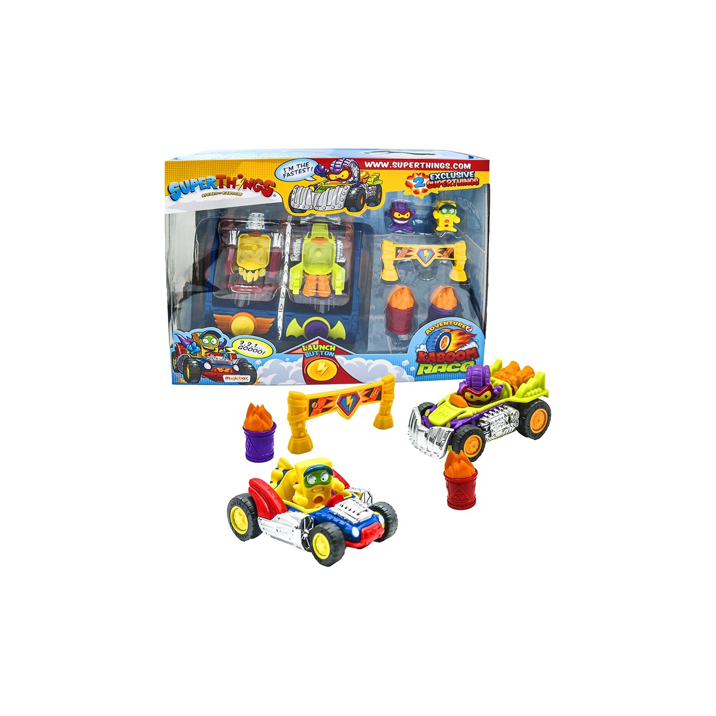 As company Superzings Kaboom Race For Ages 3+ 1013-61115 | Toys-shop.gr