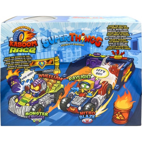 As company Superzings Kaboom Race For Ages 3+ 1013-61115 | Toys-shop.gr