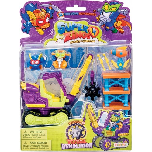 As company Superzings Mission Total Demolition For Ages 3+ 1013-61217 8431618008072