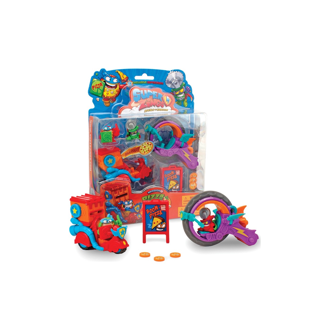 Pizza Rider As company Superzings Blister Αποστολη 3: Pizza Riders 1013-61218 ...