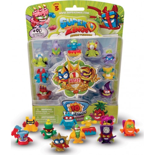 Superzings - Serie 5 - Display de 24 AeroWagons con figuras SuperZings