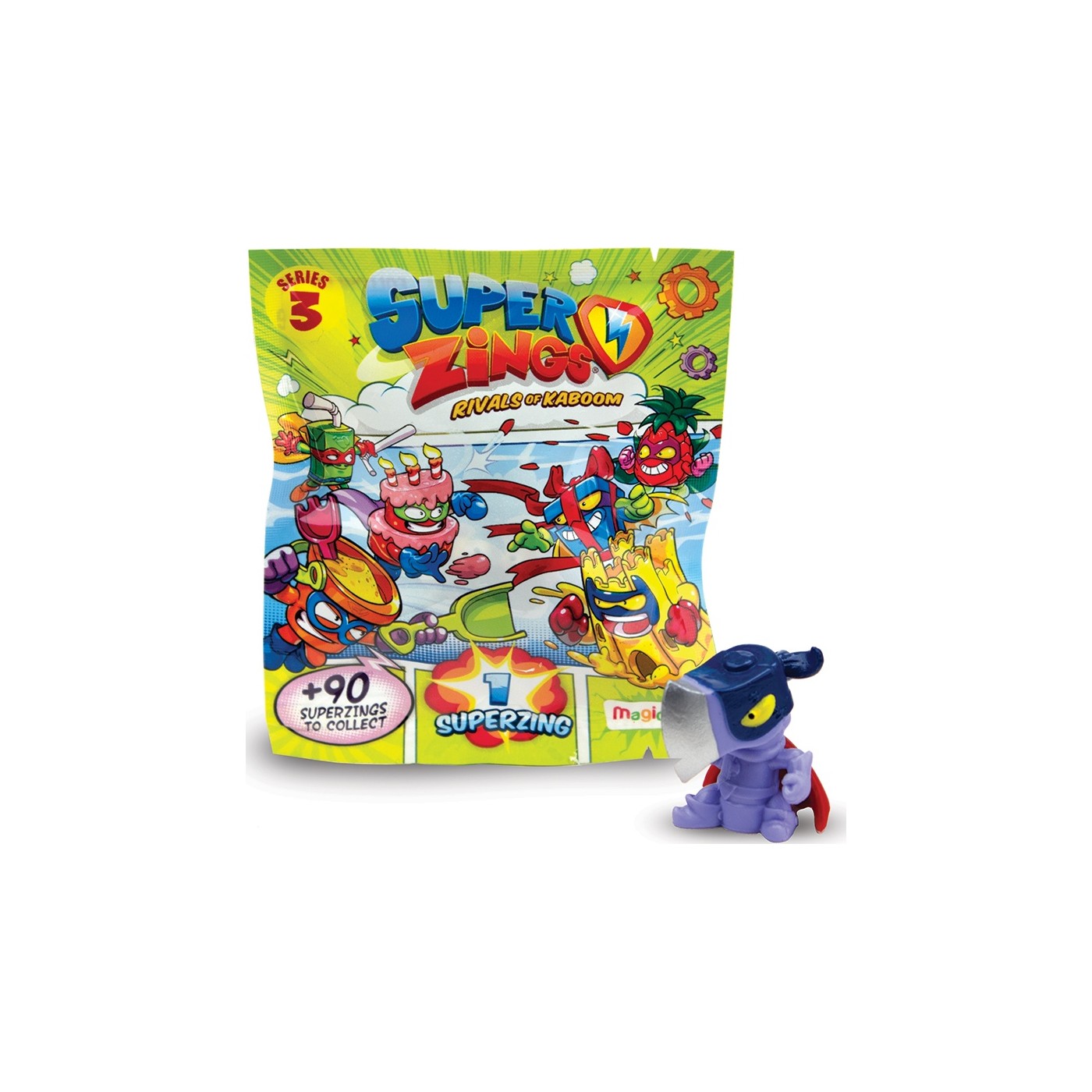 As company Superzings Series 3 Collectible Figure Single Pack For Ages ...