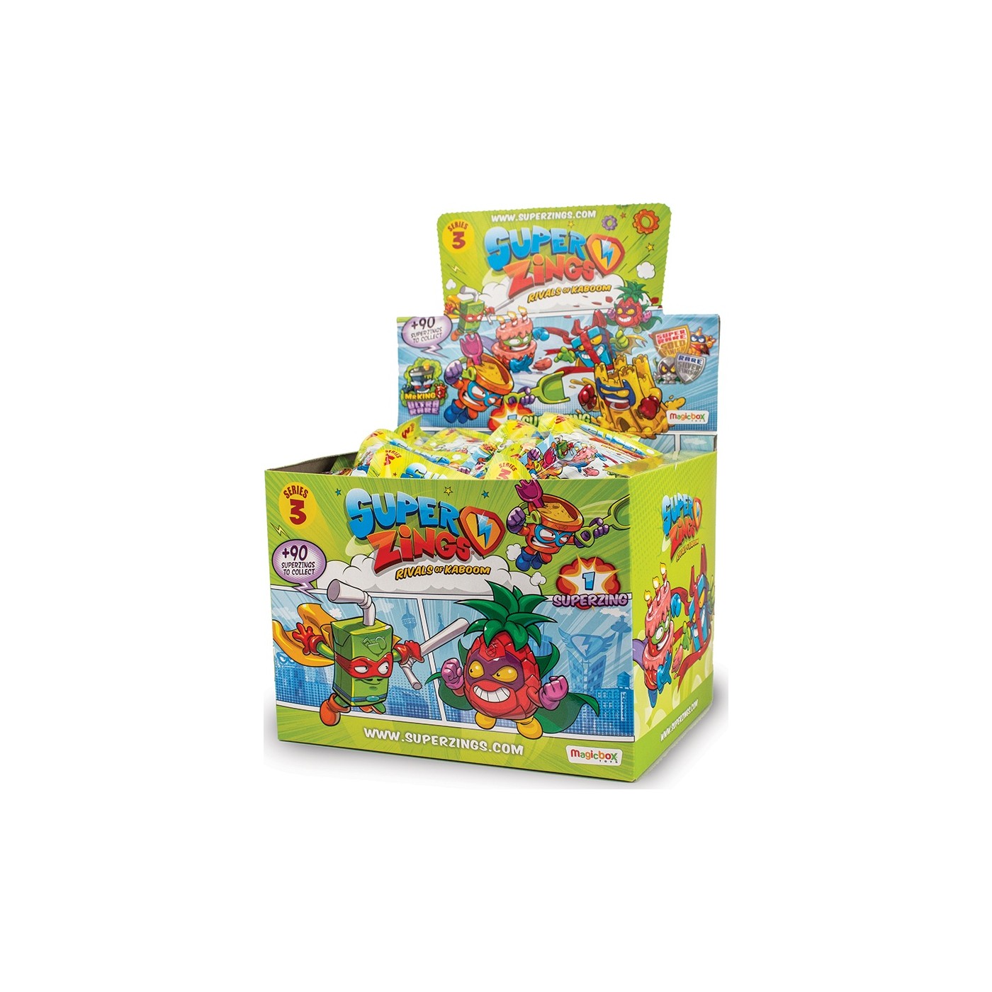 As company Superzings Series 3 Collectible Figure Single Pack For Ages ...