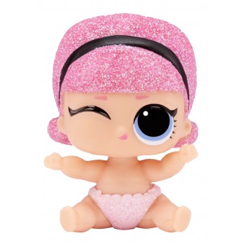 MGA Entertainment L.O.L. Surprise Glitter Color Change Κούκλα Αδερφούλα Lil Sis - 1 τμχ 585305EUC 035051585305