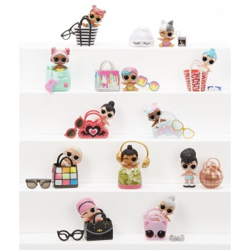 MGA Entertainment L.O.L. Surprise Glitter Color Change Κούκλα Αδερφούλα Lil Sis - 1 τμχ 585305EUC 035051585305