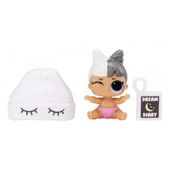 MGA Entertainment L.O.L. Surprise Glitter Color Change Κούκλα Αδερφούλα Lil Sis - 1 τμχ 585305EUC 035051585305