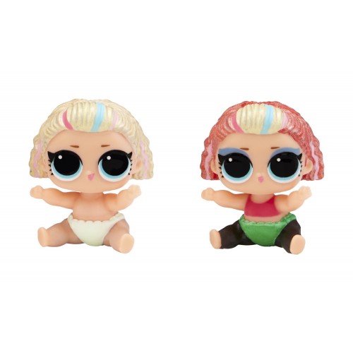 MGA Entertainment L.O.L. Surprise Glitter Color Change Κούκλα Αδερφούλα Lil Sis - 1 τμχ 585305EUC 035051585305