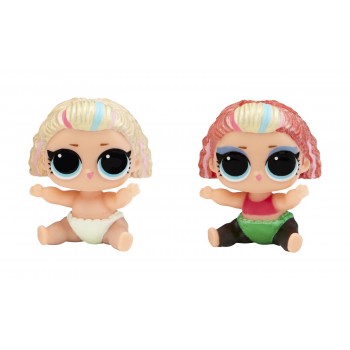 MGA Entertainment L.O.L. Surprise Glitter Color Change Κούκλα Αδερφούλα Lil Sis - 1 τμχ 585305EUC 035051585305