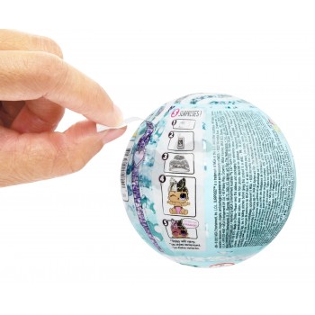 MGA Entertainment L.O.L. Surprise Glitter Color Change Κούκλα Αδερφούλα Lil Sis - 1 τμχ 585305EUC 035051585305