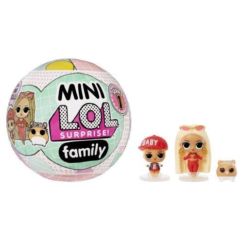 MGA Entertainment L.O.L. Surprise Mini Family Κούκλα Σειρά 1 - 1 τμχ 579632EUC 035051579632