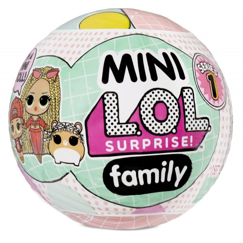 MGA Entertainment L.O.L. Surprise Mini Family Κούκλα Σειρά 1 - 1 τμχ 579632EUC 035051579632