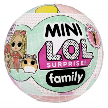 MGA Entertainment L.O.L. Surprise Mini Family Κούκλα Σειρά 1 - 1 τμχ 579632EUC 035051579632
