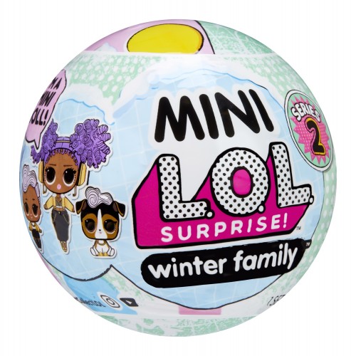 MGA Entertainment L.O.L. Surprise Mini Winter Family Κουκλα Σειρα 2 - 1 τμχ 583943EUC 035051583943
