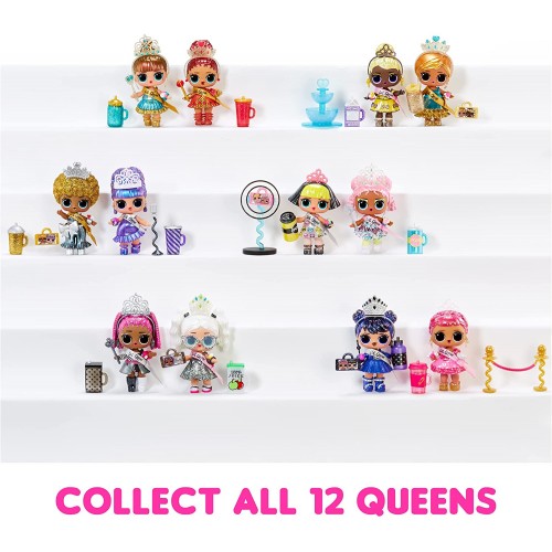 MGA Entertainment LOL Surprise Queens Dolls With 9 Surprises Including Doll, Fashions, And Royal Themed Accessories 579830EUC 03
