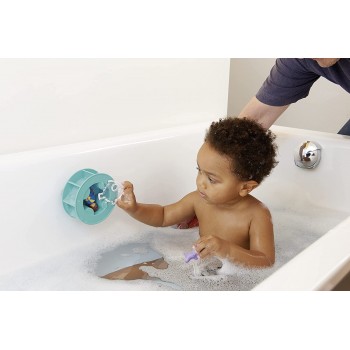 Playmobil 1.2.3 Aqua Water Wheel Νερόμυλος με καρχαριάκι 70636 4008789706362