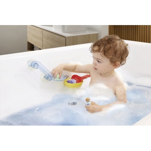 Playmobil 1.2.3 Aqua Water Slide Παίζοντας Με Τα Ζωάκια Της Θάλασσας 70637 4008789706379