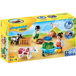 Playmobil 1.2.3  Διασκέδαση στη Φάρμα 71158 4008789711588