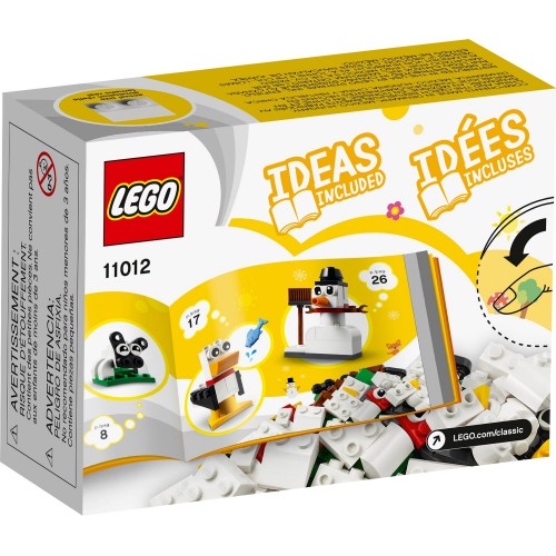 LEGO Classic Δημιουργικά Λευκά Τουβλάκια 11012 5702016889277