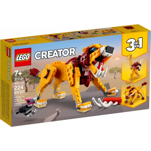 LEGO Creator Wild Lion 31112 5702016888348