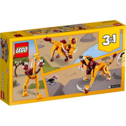 LEGO Creator Wild Lion 31112 5702016888348
