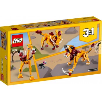 LEGO Creator Άγριο Λιοντάρι 31112 5702016888348