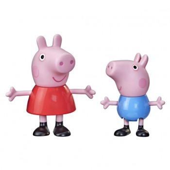 Hasbro Peppa Pig Peppa And George Fun Pack Φιγούρες F3655 / F3656 5010993905881