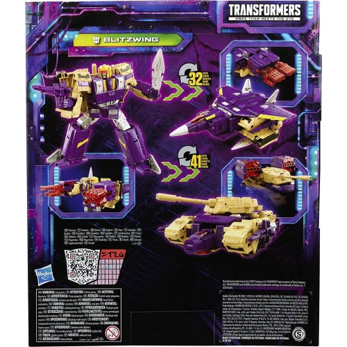 Hasbro Transformers Toys Generations Legacy Series Leader Blitzwing Trip 18 εκ. F2989 / F3062 5010993934294