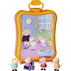 Hasbro Peppa Pig Peppas Club Friends Case Pack 2 Θήκη με 4 Φιγούρες F3779 5010994109493