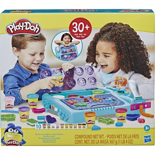 Hasbro Play-Doh On The Go Imagine And Store Studio With Over 30 Tools F3638 5010994112080