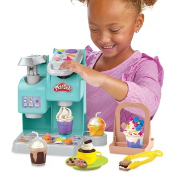 Hasbro Play-Doh Kitchen Creations Super Colourful Cafe Play Food Coffee F5836 5010994129460