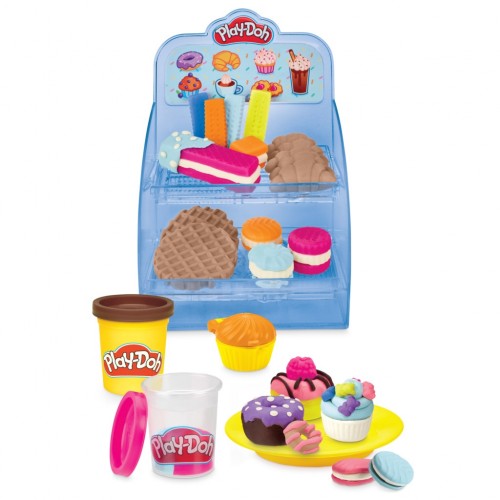 Hasbro Play-Doh Kitchen Creations Super Colourful Cafe Play Food Coffee F5836 5010994129460