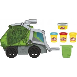 Hasbro Play-Doh Wheels 2-In-1 Garbage Truck F5173 5010994115371