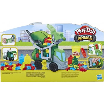 Hasbro Play-Doh Wheels 2-In-1 Garbage Truck F5173 5010994115371