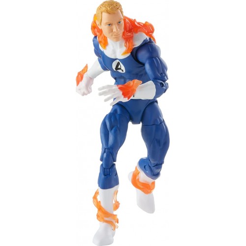 Hasbro Φιγούρα Marvel Legends Fantastic Four : Retro Collection - Johnny Storm  Figure (15Cm) F4595 5010993918393