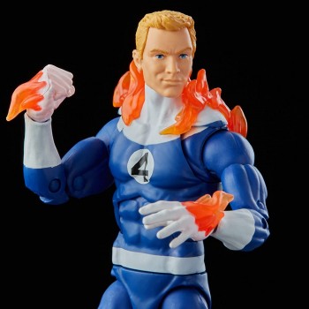 Hasbro Φιγούρα Marvel Legends Fantastic Four : Retro Collection - Johnny Storm  Figure (15Cm) F4595 5010993918393