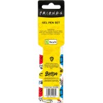 Blue Sky Studios Friends Gel Pens – Tie Dye Σετ 4 Στυλό FS149052 5060718149052