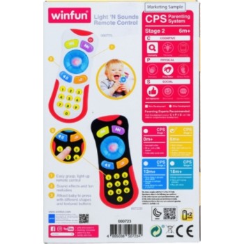 WinFun Remote Control With Lights And Music 0723B-Nl 410112 5204275101126