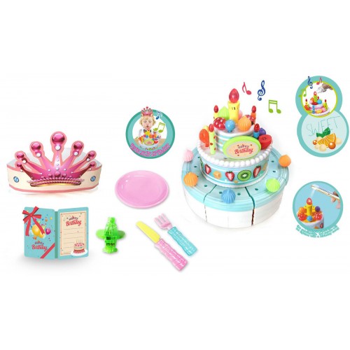 Toys-shop Choice Birthday Cake With Light And Music JU065939 6990521659396
