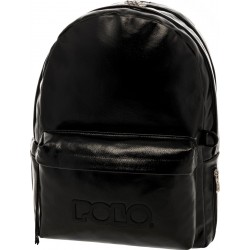 POLO Vinyl Backpack - (Black) 901031-2001 5201927115586