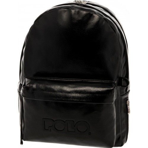 POLO Vinyl Backpack - (Black) 901031-2001 5201927115586