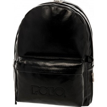 POLO Vinyl Backpack - (Black) 901031-2001 5201927115586