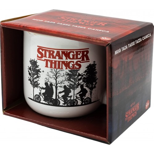 Stor Ceramic Breakfast Cup 400 ML | In Gift Box Stranger Things ST00698 8412497006984