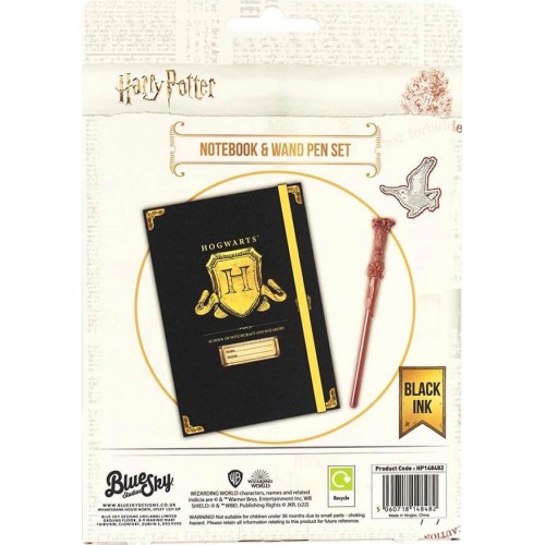 Blue Sky Studios Harry Potter Interdepartmental Memo And Wand Pen Set – Hogwarts Shield HP148352 5060718148352