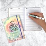 Blue Sky Studios Friends Notebook and pen set – tie dye FS149038 5060718149038