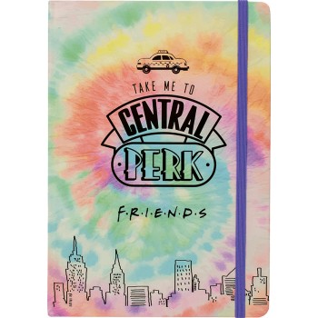 Blue Sky Studios Friends a5 Casebound Notebook – tie dye FS148789 5060718148789