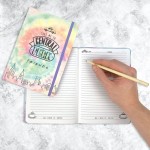Blue Sky Studios Friends a5 Casebound Notebook – tie dye FS148789 5060718148789